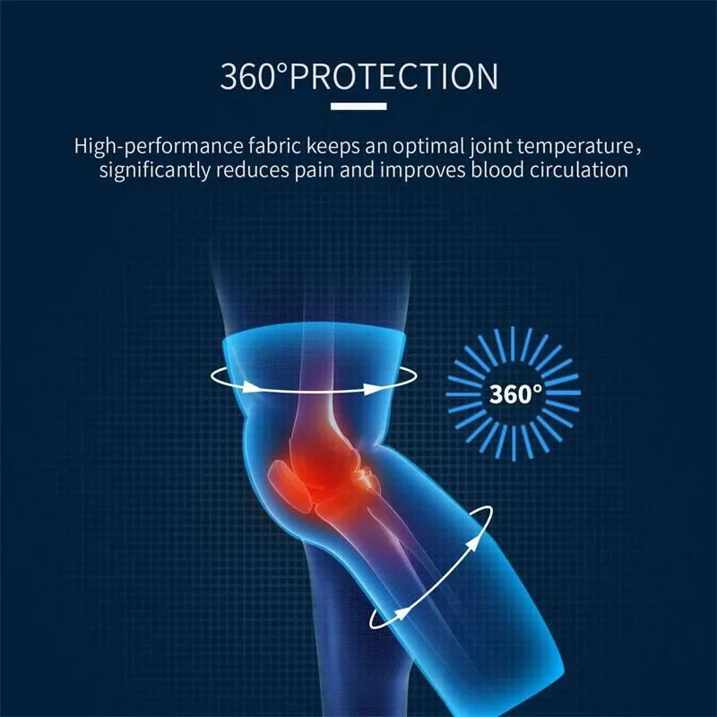 Eicgo™ Self-Heating Mugwort Knee Wraps – Set of 2 (1 Pair)