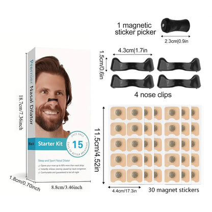 Eicgo Magnetic Nasal Dilator Strips