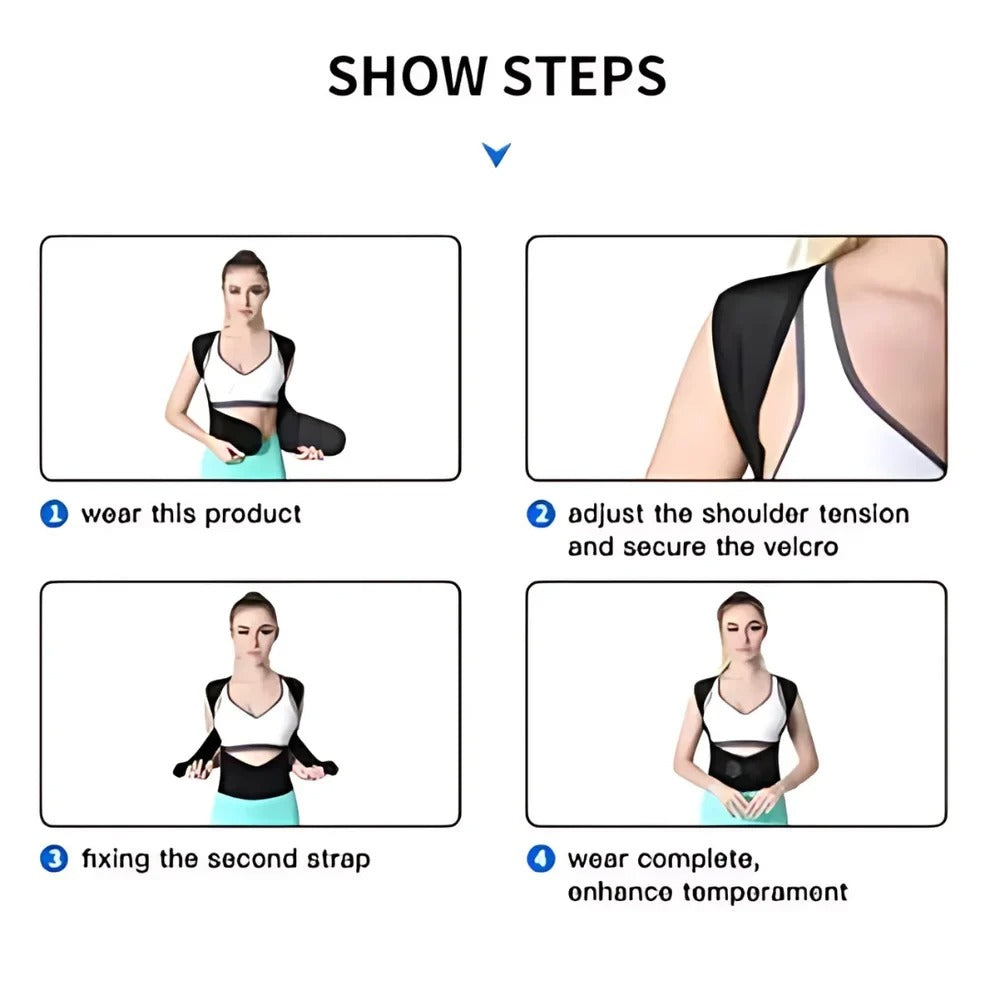 Eicgo Adjustable Posture Corrector Belt Pro