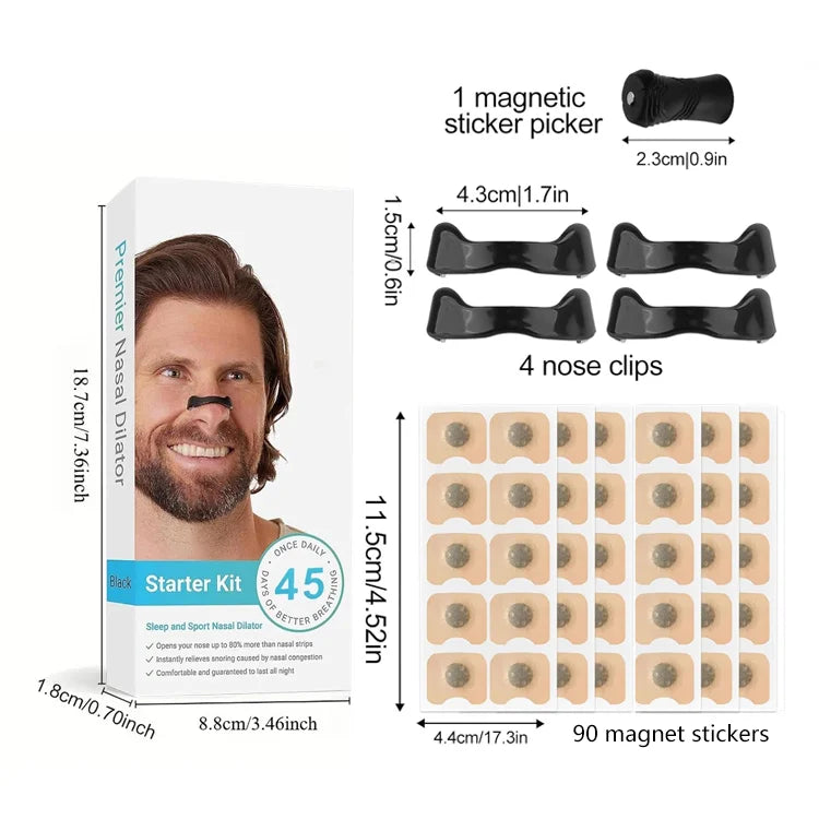 Eicgo Magnetic Nasal Dilator Strips