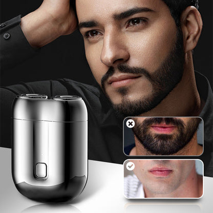 🎁2025 New Upgrade✨Mini Double Head Electric Shaver